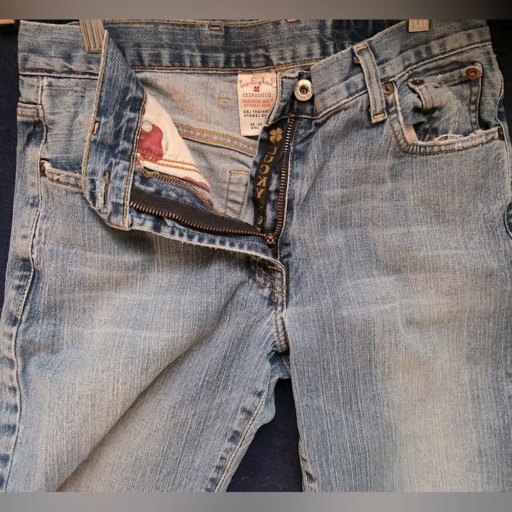 Lucky straight leg - long length jeans